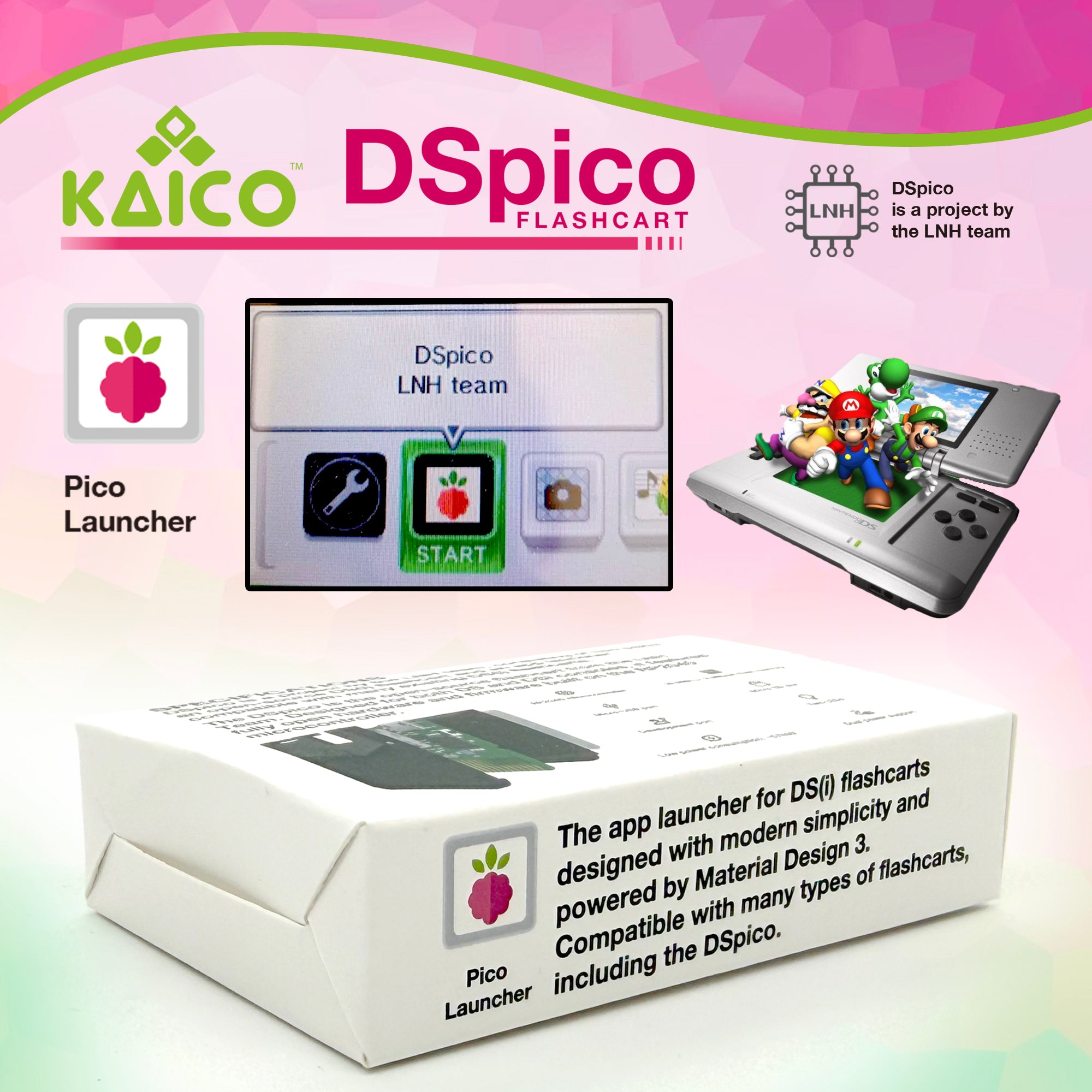 ds pico from LNH team uprgade from R4 card