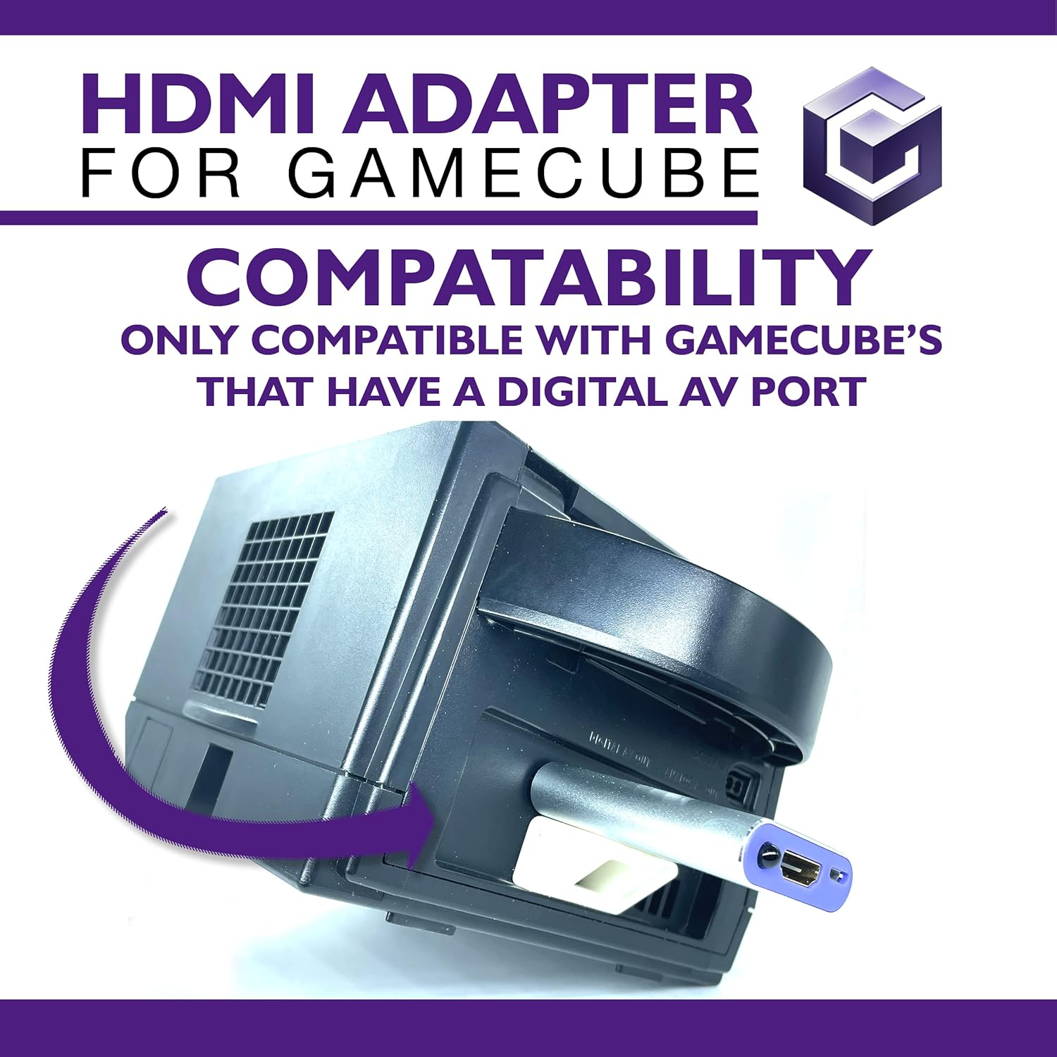 gamcube hdmi for nintendo gamecube console
