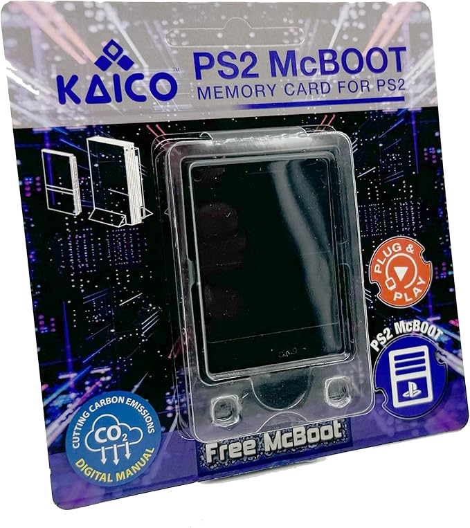 box for 8mb mcboot memory card, the softmod solution for homebrew gaming on ps2