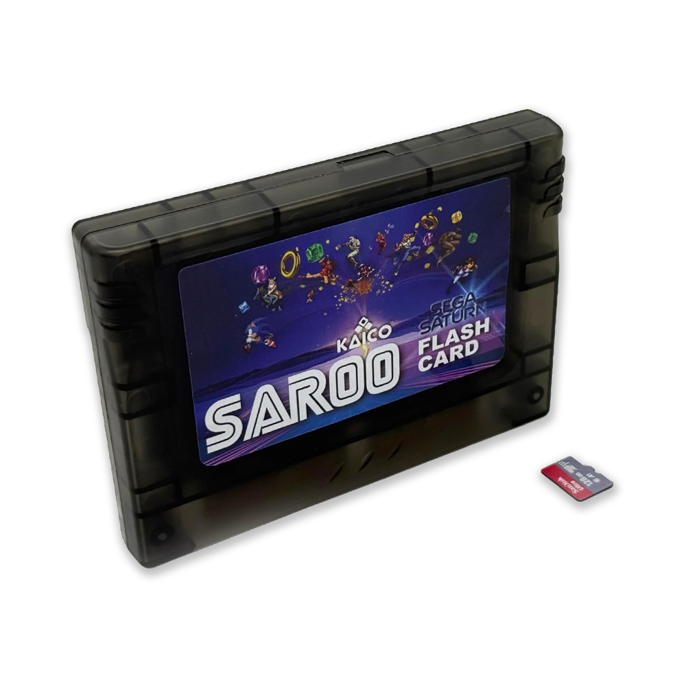 sega saturn saroo flash cart with 8gb microSD card