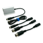 saturn and genesis 2x hdmi adapter with usb cable