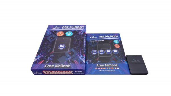 PlayStation 2 8MB Free McBoot 1.966 Memory Card