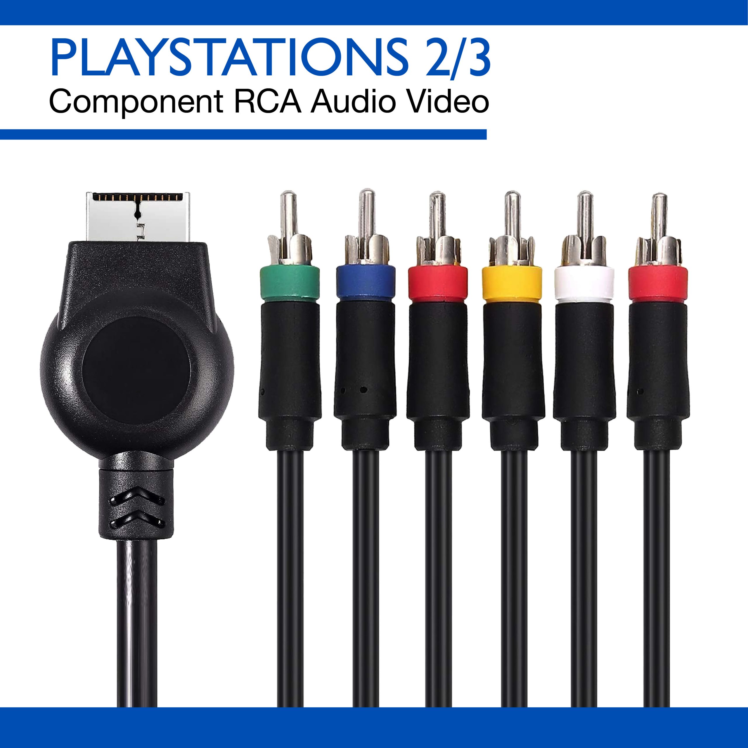 lovende universitetsstuderende psykologisk Sony PlayStation 2 Component Display Cable – Kaico Labs